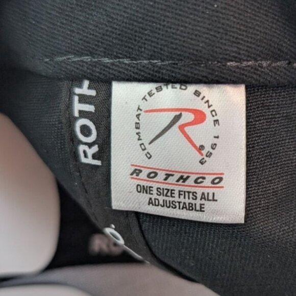 Rothco Vietnam Veteran Vet Hat Cap Black Embroidered Adjustable - Picture 8 of 8